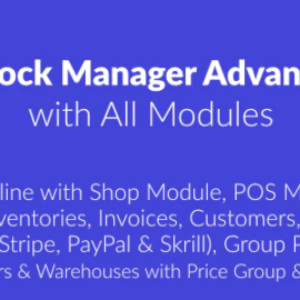 Stock Manager Advance with All Modules 3.5.0